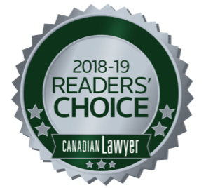 Canadian Lawyer Readers’ Choice Award